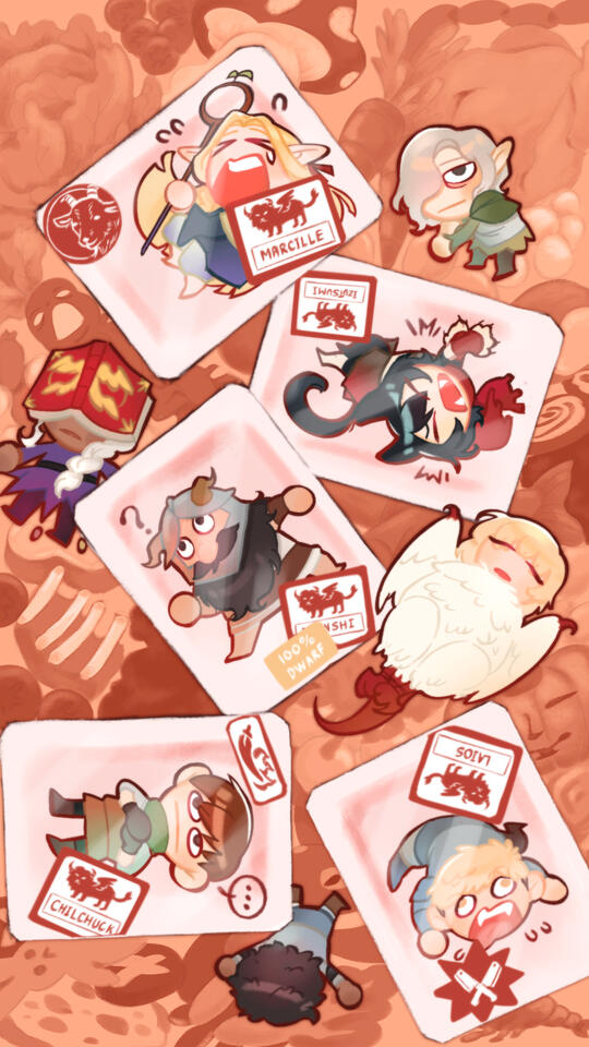 Dungeon Dishes - Phone Wallpaper