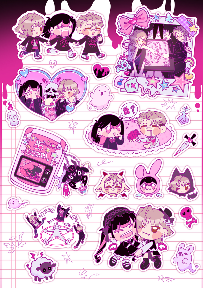 Occult Club: Stickers